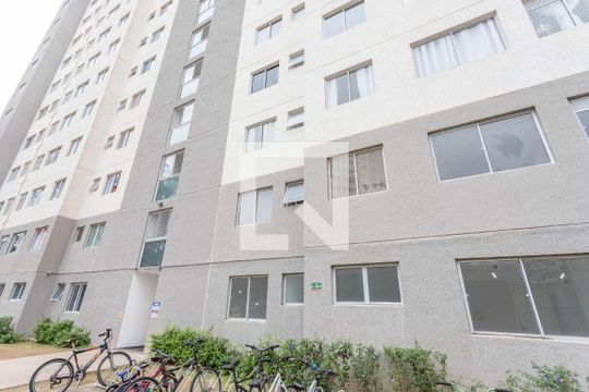 Fachada do bloco de casa de condomínio para alugar com 2 quartos, 44m² em Jardim Sao Saverio, São Bernardo do Campo