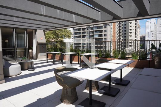 Area rooftop de apartamento à venda com 2 quartos, 44m² em Ibirapuera, São Paulo