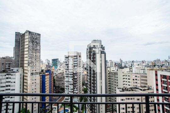 Área comum de kitnet/studio para alugar com 1 quarto, 25m² em Bela Vista, São Paulo