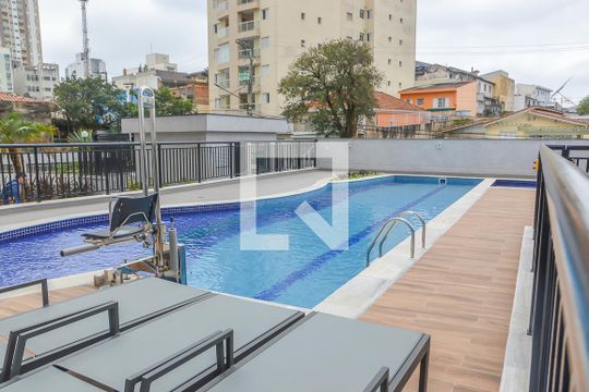 Área comum - Piscina de apartamento à venda com 2 quartos, 48m² em Centro, São Bernardo do Campo