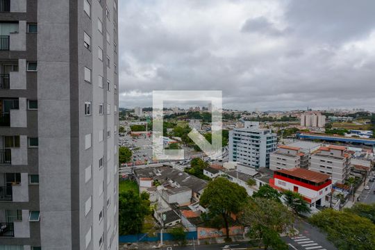 Quarto 2 - vista  de apartamento à venda com 2 quartos, 48m² em Centro, São Bernardo do Campo
