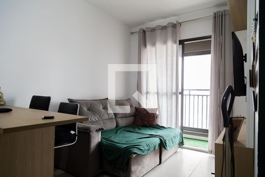 Sala de apartamento para alugar com 1 quarto, 29m² em Jardim Prudência, São Paulo