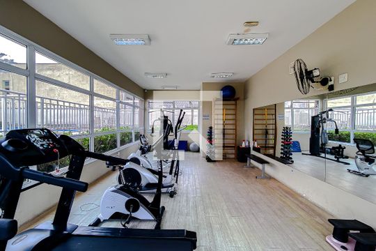 Área comum - Academia de apartamento à venda com 2 quartos, 55m² em Quarta Parada, São Paulo
