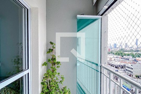 Varanda da Sala de apartamento à venda com 2 quartos, 55m² em Quarta Parada, São Paulo