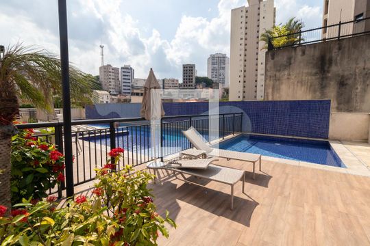 Área comum - Piscina de apartamento à venda com 2 quartos, 92m² em Santana, São Paulo