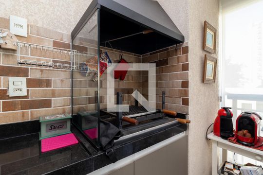 Varanda gourmet de apartamento à venda com 2 quartos, 92m² em Santana, São Paulo