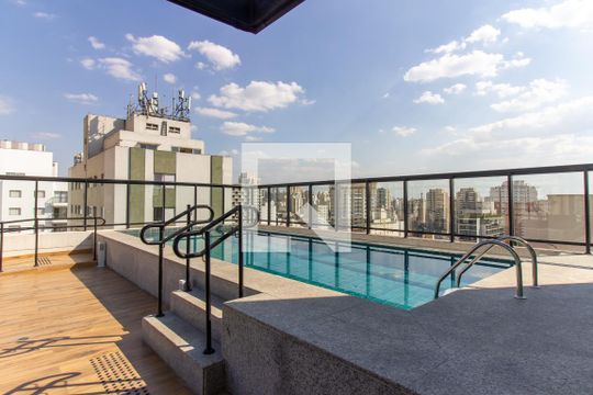 Área comum - Piscina de apartamento à venda com 1 quarto, 27m² em Perdizes, São Paulo