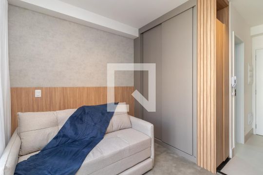 Sala e Quarto de apartamento à venda com 1 quarto, 22m² em Santana, São Paulo