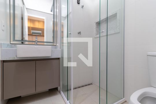 Banheiro de apartamento à venda com 1 quarto, 22m² em Santana, São Paulo