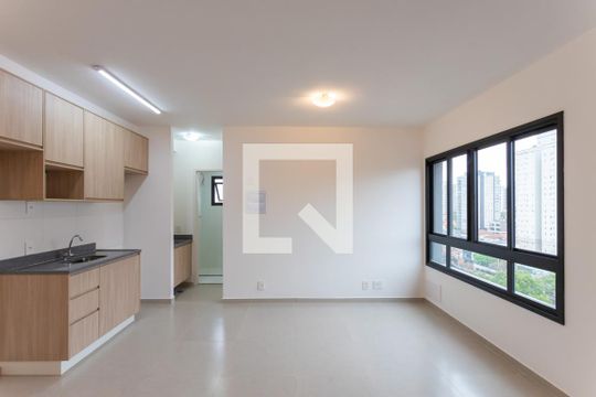 Sala - Cozinha  de apartamento para alugar com 1 quarto, 36m² em Ipiranga, São Paulo