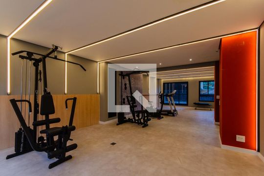 Área comum - Academia de apartamento para alugar com 1 quarto, 36m² em Ipiranga, São Paulo