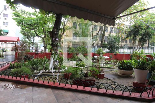 Área comum - Jardim de apartamento à venda com 1 quarto, 60m² em Curicica, Rio de Janeiro