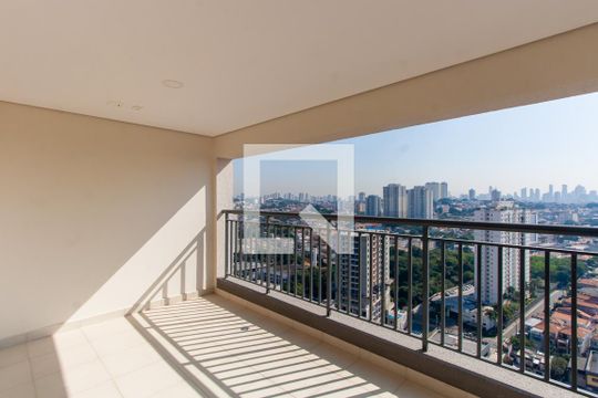 Varanda da Sala de apartamento à venda com 2 quartos, 89m² em Vila Independência, São Paulo