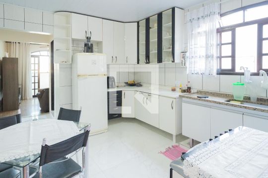 Cozinha  - Casa 1 de casa à venda com 6 quartos, 380m² em Jardim Petroni, São Bernardo do Campo