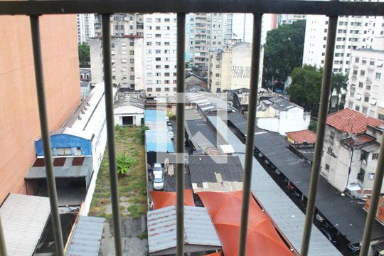 Vista do Quarto de apartamento para alugar com 1 quarto, 54m² em Barra Funda, São Paulo