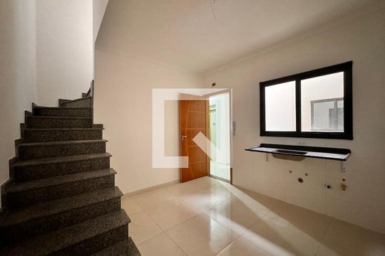 Cozinha de apartamento à venda com 2 quartos, 80m² em Jardim Alvorada, Santo André