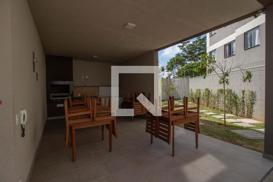 Área comum - Churrasqueira de kitnet/studio para alugar com 1 quarto, 24m² em Guaianazes, São Paulo