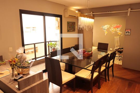 Sala de Jantar de apartamento à venda com 3 quartos, 154m² em Vila Olímpia, São Paulo