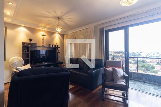 Sala de apartamento à venda com 3 quartos, 123m² em Vila Moinho Velho, São Paulo