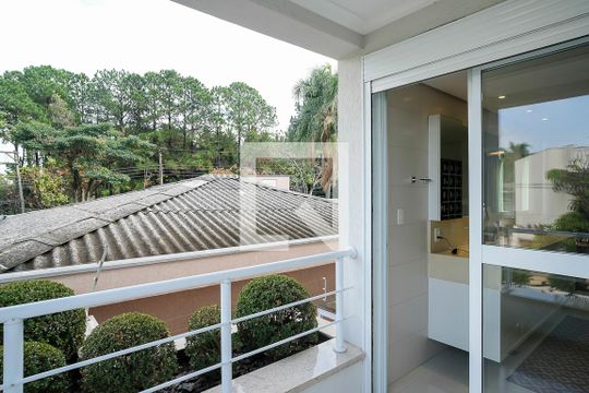 Varanda da suíte 1 de casa à venda com 5 quartos, 380m² em Jardim Sao Caetano, São Caetano do Sul