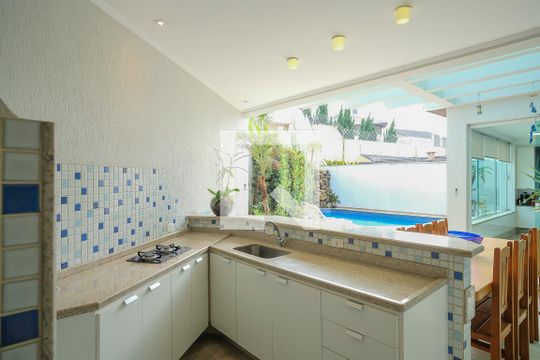 Espaço gourmet de casa à venda com 5 quartos, 380m² em Jardim Sao Caetano, São Caetano do Sul