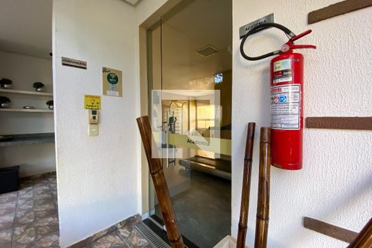 Área comum - Academia de apartamento para alugar com 2 quartos, 48m² em Samanbaia Norte, Brasília