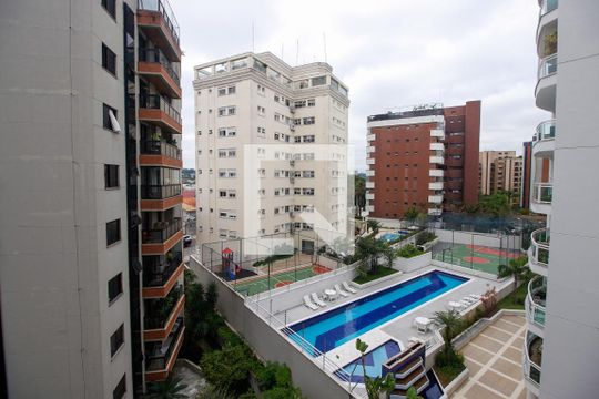 Vista da Suíte 2 de apartamento à venda com 4 quartos, 181m² em Morumbi, São Paulo