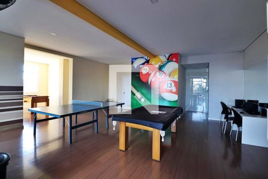 Área comum - Espaço de jogos de apartamento à venda com 3 quartos, 84m² em Vila América, Santo André