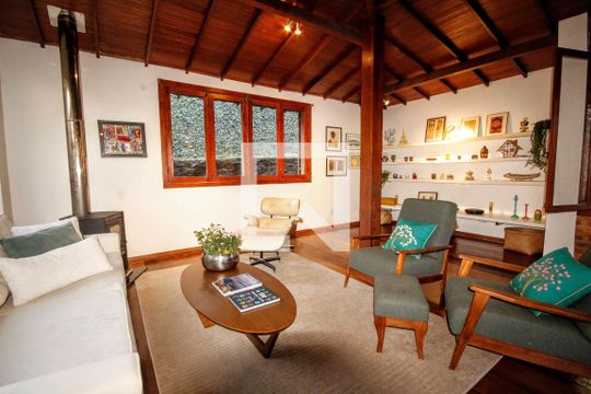 sala de casa de condomínio à venda com 4 quartos, 442m² em Ville de Montagne, Nova Lima
