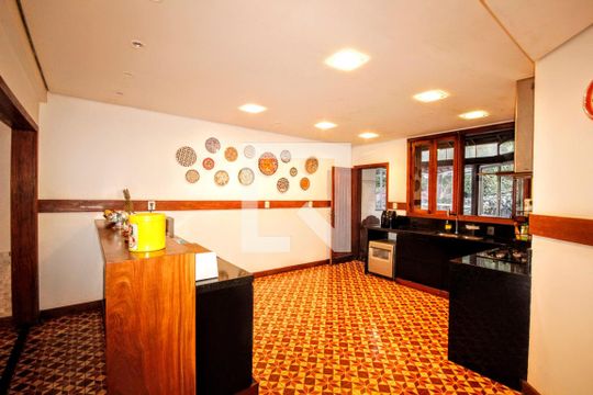 Cozinha de casa de condomínio à venda com 4 quartos, 442m² em Ville de Montagne, Nova Lima