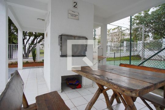 Área comum - Churrasqueiras de apartamento à venda com 2 quartos, 48m² em Jardim Leopoldina, Porto Alegre