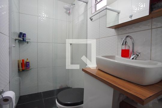 Banheiro Corredor de apartamento à venda com 2 quartos, 48m² em Jardim Leopoldina, Porto Alegre