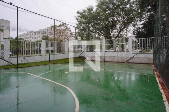 Área comum - Quadra poliesportiva de apartamento à venda com 2 quartos, 48m² em Jardim Leopoldina, Porto Alegre