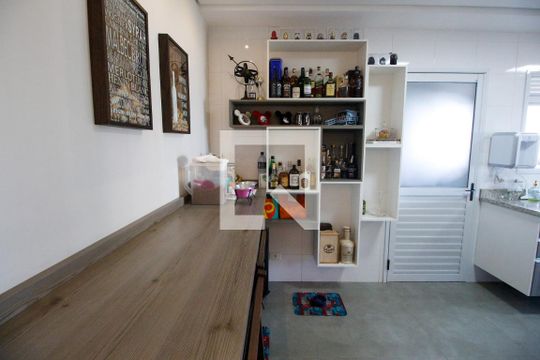 Cozinha de apartamento à venda com 3 quartos, 133m² em Parque Reboucas, São Paulo