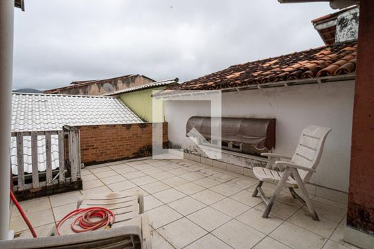 varanda do Mezanino de casa à venda com 6 quartos, 425m² em Itaipu, Niterói