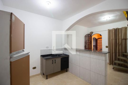 Cozinha de casa à venda com 1 quarto, 45m² em Parque Paineiras, São Paulo