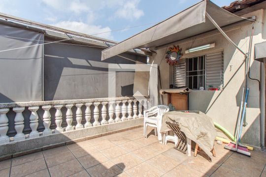 Varanda da Suíte  de casa à venda com 2 quartos, 200m² em Vila Isolina Mazzei, São Paulo