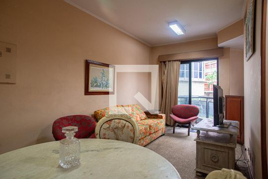 Sala de apartamento para alugar com 1 quarto, 58m² em Consolação, São Paulo