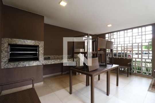 Área comum - Churrasqueira de apartamento para alugar com 1 quarto, 35m² em Vila Romana, São Paulo