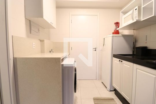 Área de Serviço de apartamento para alugar com 1 quarto, 35m² em Vila Romana, São Paulo