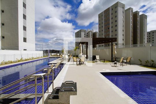 Área comum - Piscina de apartamento à venda com 3 quartos, 68m² em Palmeiras, Belo Horizonte