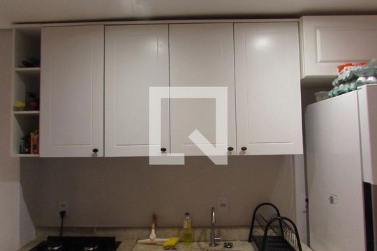 Cozinha - Armários de apartamento à venda com 2 quartos, 44m² em Parque Reboucas, São Paulo