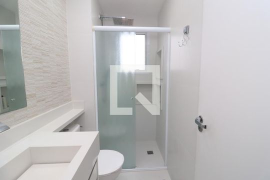 Banheiro da Suíte de apartamento para alugar com 3 quartos, 95m² em Tatuapé, São Paulo