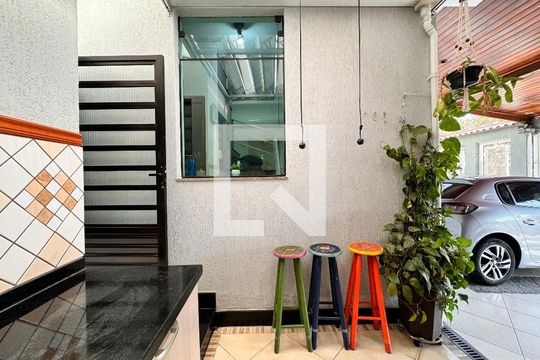 Churrasqueira de casa à venda com 3 quartos, 140m² em Utinga, Santo André