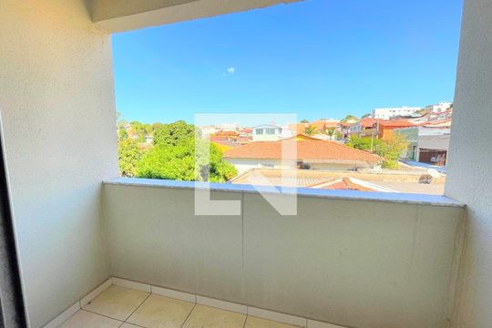 Varanda Sala de apartamento à venda com 2 quartos, 54m² em João Pinheiro, Belo Horizonte