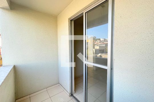 Varanda Sala de apartamento à venda com 2 quartos, 54m² em João Pinheiro, Belo Horizonte