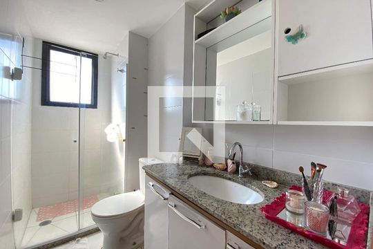 Banheiro de apartamento para alugar com 3 quartos, 74m² em Cachambi, Rio de Janeiro