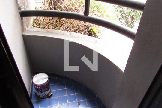 Varanda do Quarto de apartamento à venda com 1 quarto, 38m² em Vila Suzana, São Paulo