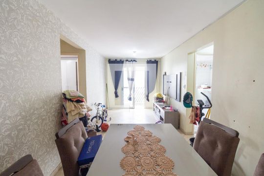 Sala de apartamento para alugar com 2 quartos, 62m² em Veloso, Osasco