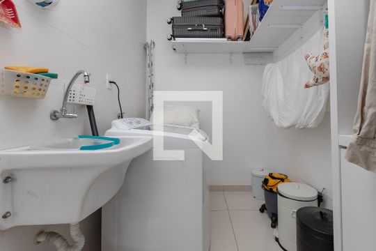 Área de Serviço de apartamento à venda com 2 quartos, 103m² em Brooklin Paulista, São Paulo
